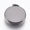 Brass Pendant Cabochon Settings KK-P146-06B-2