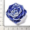 Synthetic Shell Dyed Carved Flower Connector Charms SHEL-D081-01C-6