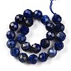 Natural Lapis Lazuli Beads Strands G-S345-8mm-24-3