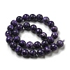 Faceted Natural Fire Crackle Agate Beads Strands G-F447-12mm-J09-3