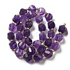 Natural Amethyst Beads Strands G-M443-B02-01-3
