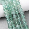 Natural Green Fluorite Beads Strands G-H343-D07-12mm-1