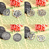 Tibetan Style Alloy Pendants TIBEP-SC0001-05AS-4