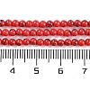 Synthetic Turquoise Beads Strands G-U004-02K-5