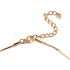 304 Stainless Steel Serpentine Chain Anklets X-AJEW-G024-08G-2