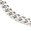 304 Stainless Steel Curb Chain Bracelets BJEW-JB06611-4