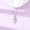304 Stainless Steel Pendant Cable Chain Necklaces for Men Women NJEW-K308-03A-P-2