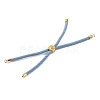 Nylon Cords Bracelet Makings Fit for Connector Charms AJEW-P116-01G-25-2