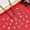 24Pcs 6 Styles Alloy Enamel Pendants ENAM-NB0002-26-4