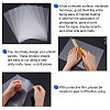 PVC Plastic Sheets DIY-WH0304-126-4