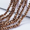 Electroplate Transparent Glass Beads Strands LS-EGLA-A034-T2mm-UA04-1