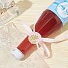 Brass Wax Seal Stamps with Wood Handle AJEW-WH0412-0169-5