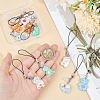 10Pcs Resin Pendants  Decorations HJEW-OC00081-3