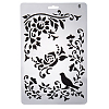 1Pc Plastic Reusable Drawing Painting Stencils Templates DIY-DJ0001-09C-1