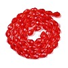 Transparent Glass Beads Strands EGLA-N013-T10mm-D12-2