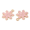 Christmas Light Gold Tone Alloy Enamel Pendants FIND-C031-01KCG-02-2