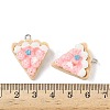 Opaque Resin Pendants FIND-Z092-01P-02-3
