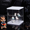 3-Tier Transparent Acrylic Minifigures Display Case ODIS-WH0043-68B-4