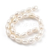 Natural Cultured Freshwater Pearl Beads Strands PEAR-P062-06D-3