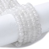 Natural Malaysia Jade Rondelle Beads Strands G-E316-2x4mm-63-1