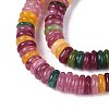 Dyed Natural White Jade Beads Strands G-T142-6mm-05B-3