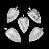Natural Quartz Crystal Pendants G-F820-04P-16-1