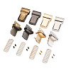 Givenny-EU 8 Sets 4 Colors Zinc Alloy Bag Twist Lock Clasps FIND-GN0001-12-8