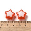 Imitation Jelly Transparent Acrylic Beads SACR-R741-03A-3