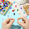 560Pcs 16 Colors Opaque Acrylic Beads SACR-PA0001-01-4