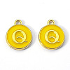 Golden Plated Alloy Enamel Charms LS-ENAM-S118-09Q-2