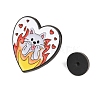 Flaming Animal Alloy Enamel Pins JEWB-G046-05J-3