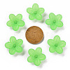 Frosted Acrylic Bead Caps MACR-S371-08A-734-3