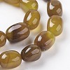 Natural & Dyed Agate Beads Strands G-A175D-A01-3