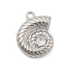 Brass Micro Pave Cubic Zirconia Pendants KK-I380-05P-1