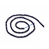 Synthetic Blue Goldstone Beads Strands X-G-L581A-004A-3