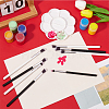 2 Sets 2 Styles Wood Makeup Mask Brush FIND-GF0006-73-4
