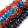 Natural Agate Beads Strands G-L560-L-2