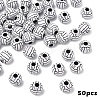 50Pcs Craft Style Acrylic Beads MACR-YW0003-87-1