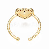 Brass Micro Pave Clear Cubic Zirconia Cuff Rings RJEW-N035-031-NF-3