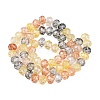 Transparent Glass Beads Strands GLAA-T023-6mm-A10-2