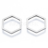Non-Tarnish 201 Stainless Steel Linking Rings STAS-N090-T03-1-1