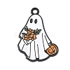 Halloween Alloy Enamel Pendants ENAM-P258-01C-B-1