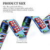 Embroidered Polyester Jacquard Ribbon SRIB-K008-B03-2