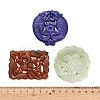 Natural Xiuyan Jade Findings Kits GG-CBA04B0-02-3