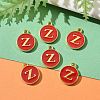 Golden Plated Alloy Enamel Charms ENAM-S118-03Z-5
