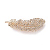 Alloy Crystal Rhinestone Alligator Hair Clips PHAR-Z003-04KCG-1