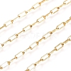 Soldered Brass Paperclip Chains CHC-D025-04G-1