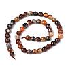Natural Fire Crackle Agate Beads Strands X-G-S335-01B-4