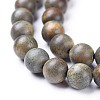 Natural Sandalwood Beads Strands X-WOOD-F008-02-C-3