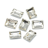 Pointed Back Glass Rhinestone Cabochons RGLA-T031-13x18mm-01-1